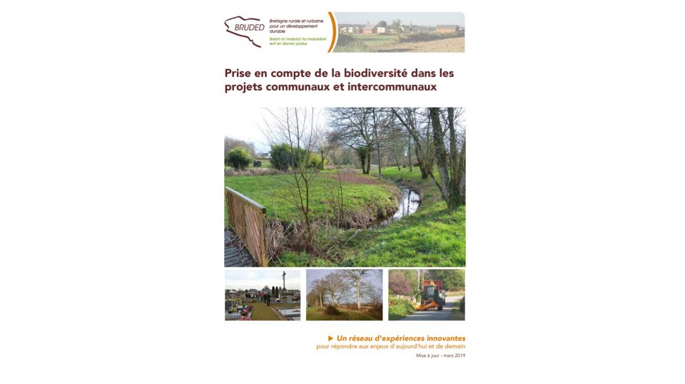 Prise en compte de la biodiversité dans les projets communaux et intercommunaux